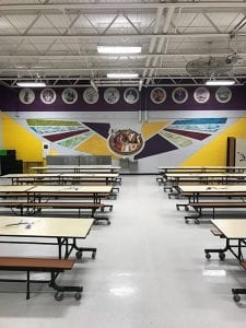 Cafeteria Bench Table (19F)