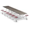 Cafeteria Stool Table (59TV)