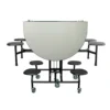 Shaped Stool Bench Folding Table (59T)