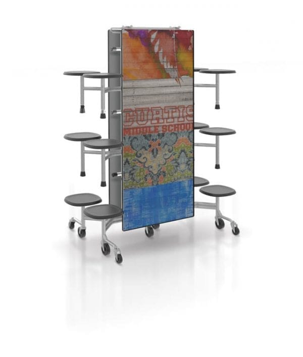 Cafeteria Stool Table (60T)