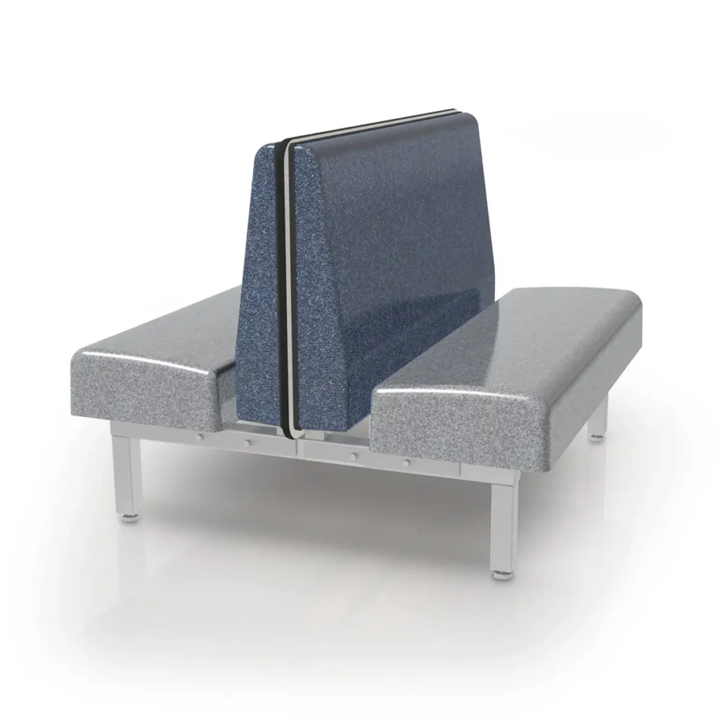 Chariot Cafeteria Booths with Tables