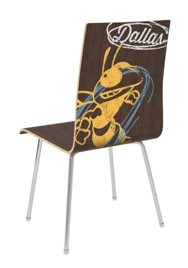Kurpie Chair Custom Graphic