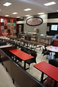 K-12 Education Cafeteria Tables and stools