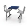 Covey Indoor or Outdoor Tables and Attached Chairs