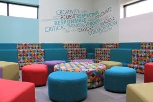 Daisy benches and collaboration seating