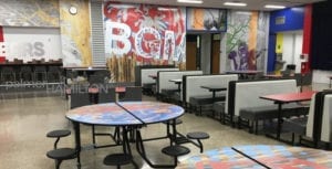 PH Design Cafeteria Tables and Chairs