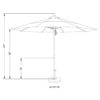 Outdoor Table Umbrellas