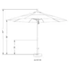 Outdoor Table Umbrellas