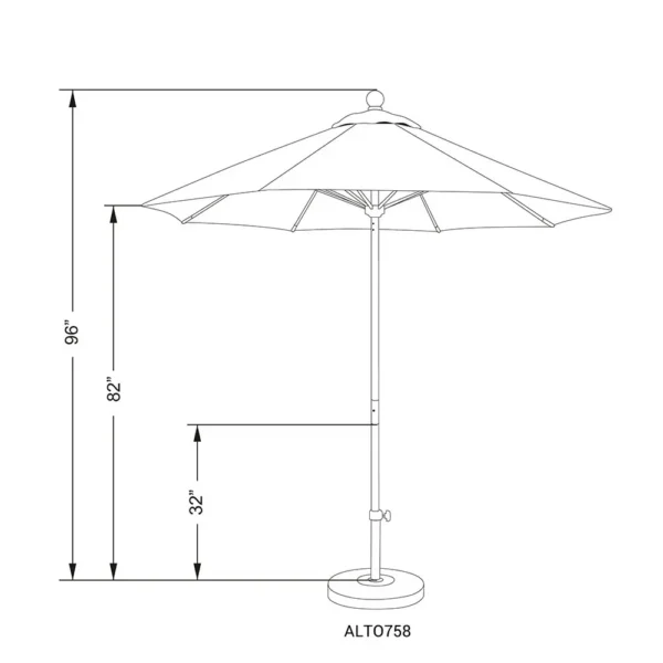 Outdoor Table Umbrellas