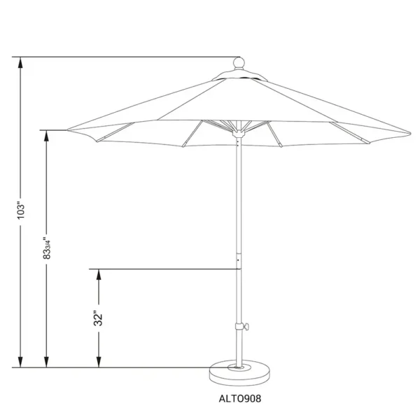 Outdoor Table Umbrellas