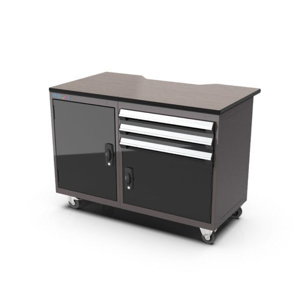 Heavy-duty cabinet, great for fab labs and makerspaces