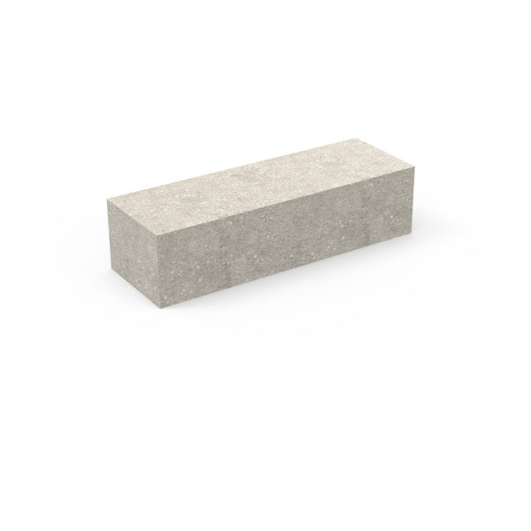 Getzen Concrete Bench - straight and flat outdoor bench