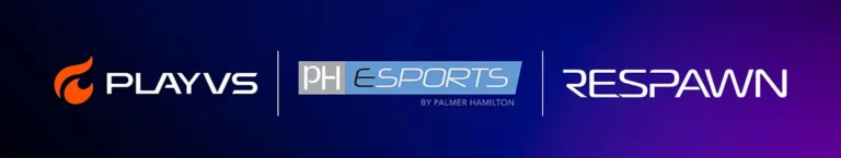 Playvs Logo Fully Equipped Furniture Solutions for Esports Spaces